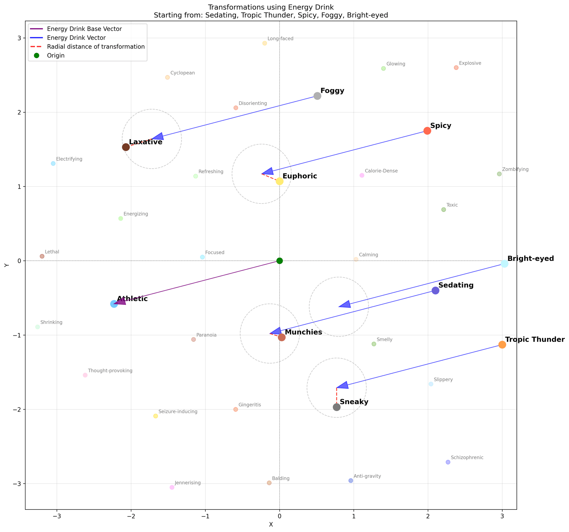 Transformations Example Plot with Energy Drink
